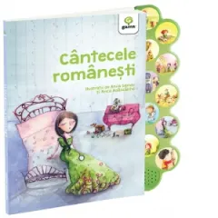 Coperta cărții Cantecele romanesti. Carte cu sunete