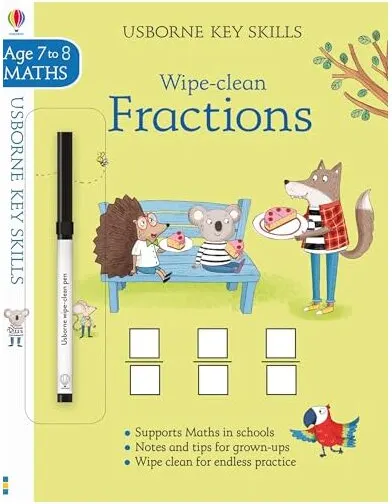Coperta cărții Fractions, Ages 7-8