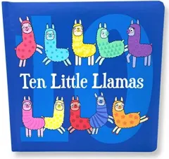 Coperta cărții Ten Little Llamas