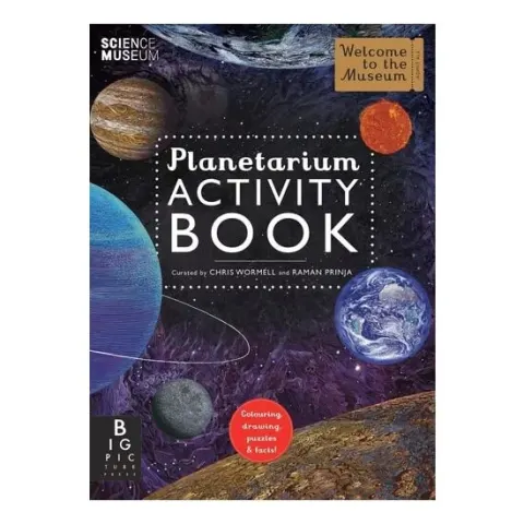Coperta cărții Planetarium Activity Book Welcome to the Museum
