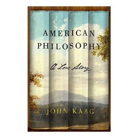 Coperta cărții American Philosophy: A Love Story
