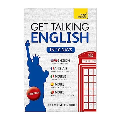 Coperta cărții Get Talking English in Ten Days Beginner Audio Course, Rebecca Moeller