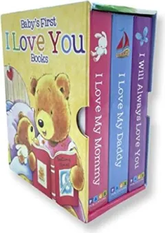 Coperta cărții Baby's First I Love You Books ( 3 Book Boxed Set), Page Publications