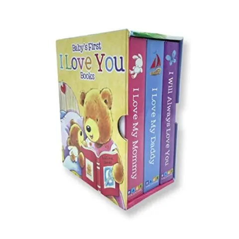 Coperta cărții Baby's First I Love You Books ( 3 Book Boxed Set), Page Publications