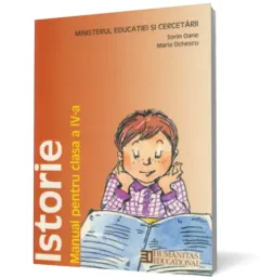 Coperta cărții Istorie. Manual pentru clasa a IV-a