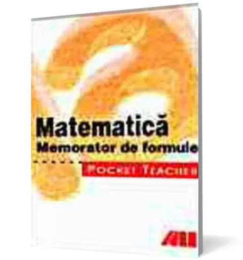 Coperta cărții Pocket teacher-Matematică. Memorator de formule