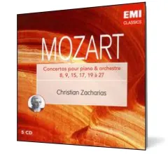 Coperta cărții Mozart: Concertos pour piano & orchestre 8, 9, 15, 17, 19 à 27