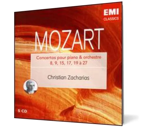 Coperta cărții Mozart: Concertos pour piano & orchestre 8, 9, 15, 17, 19 à 27
