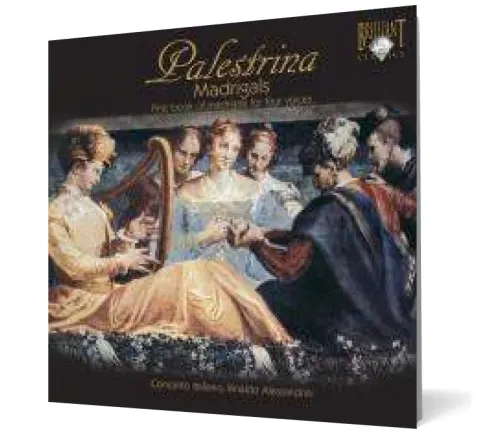 Coperta cărții Palestrina: First book of madrigals for four voices. Sestina