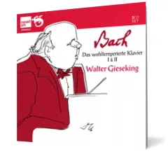 Coperta cărții J.S. Bach - Das wohltemperierte Klavier I & II