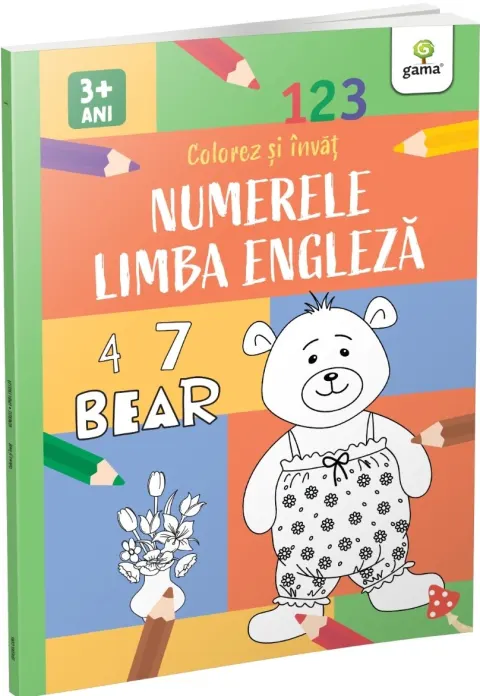 Coperta cărții Numerele. Limba engleză