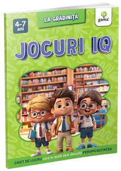 Coperta cărții Jocuri IQ