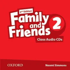 Coperta cărții Family and Friends 2E 2 Class CD (X3)