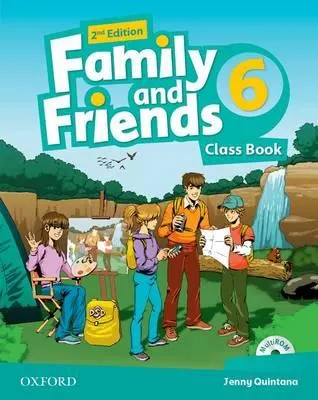 Coperta cărții Family and Friends 2E Level 6 Class Book- REDUCERE 35%