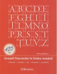 Coperta cărții 425 de Greseli frecvente in limba romana. Editie noua, conform DOOM 3