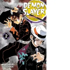 Coperta cărții Demon Slayer: Kimetsu no Yaiba, Vol. 2