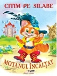 Coperta cărții Citim pe silabe - Motanul Incaltat
