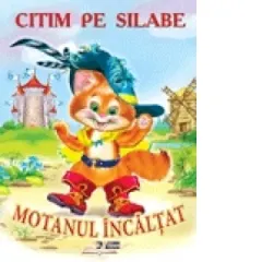 Coperta cărții Citim pe silabe - Motanul Incaltat