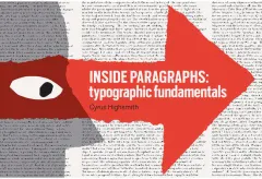 Coperta cărții Inside paragraphs: typographic fundamentals
