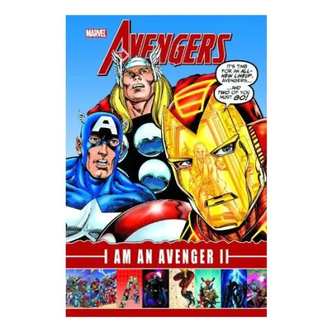 Coperta cărții The Avengers. I am an Avenger II