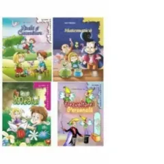 Coperta cărții Set 4 carti Clasa Pregatitoare