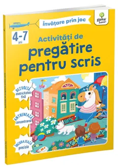 Coperta cărții Activitati de pregatire pentru scris 4-7 ani