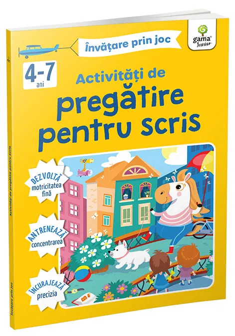 Coperta cărții Activitati de pregatire pentru scris 4-7 ani