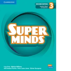 Coperta cărții Super Minds Level 3 Teacher's Book with Digital Pack 2ed