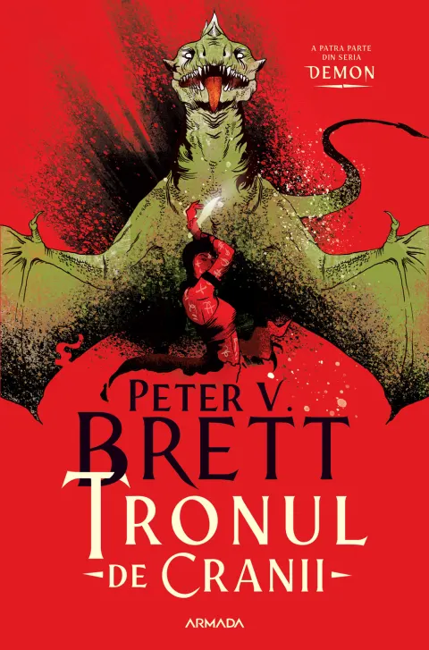 Coperta cărții Tronul de Cranii. Seria Demon Vol.4