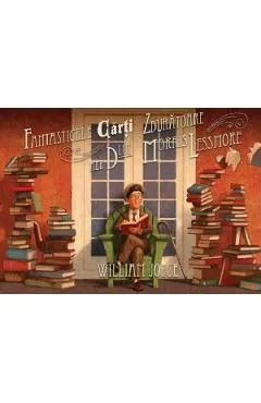 Coperta cărții Fantasticele carti zburatoare ale dlui Morris Lessmore