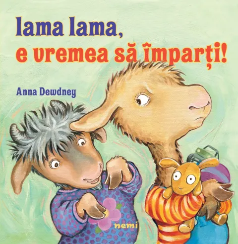 Coperta cărții Lama lama, e vremea să împarți!