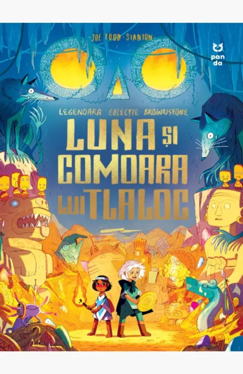 Coperta cărții Luna și comoara lui Tlaloc
