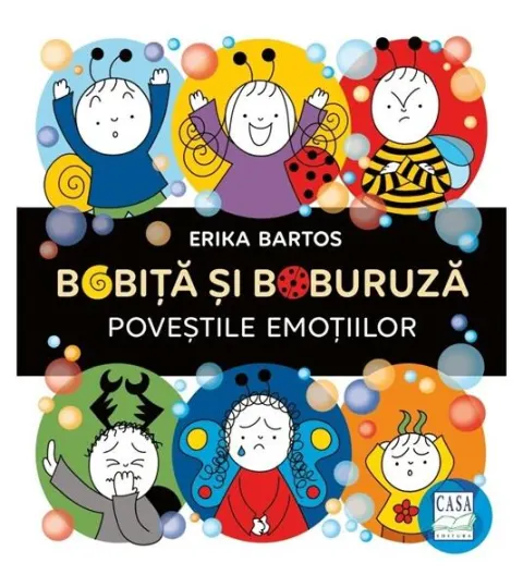 Coperta cărții Bobiță și Buburuză. Poveștile emoțiilor