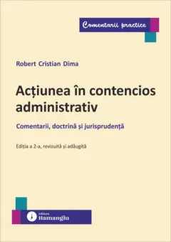 Coperta cărții Actiunea in contencios administrativ Ed.2