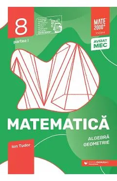Coperta cărții Matematica - Clasa 8 Partea 1 - Initiere