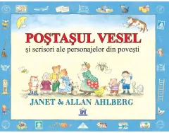 Coperta cărții Poștașul vesel și scrisori ale personajelor din povești