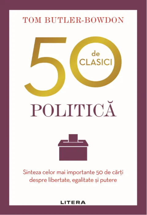 Coperta cărții 50 de clasici. Politică