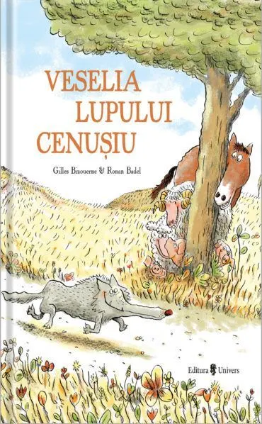 Coperta cărții Veselia lupului cenușiu