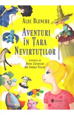 Coperta cărții Aventuri in Tara Nevirtutilor
