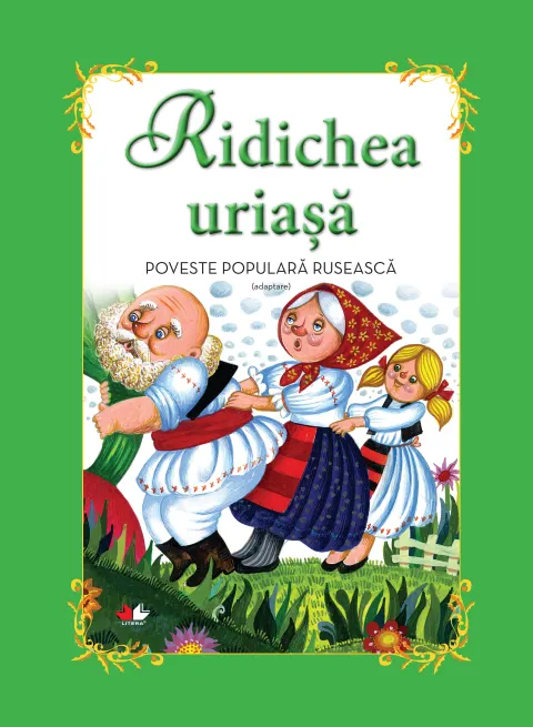 Coperta cărții Ridichea uriașă. Carte gigant