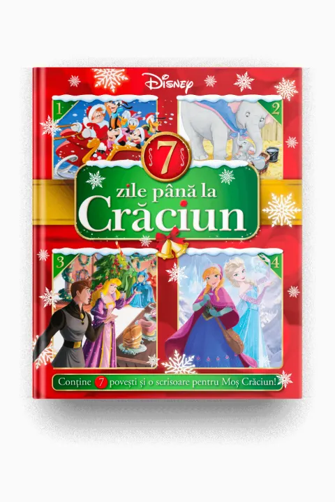 Coperta cărții Disney. 7 zile pana la Craciun