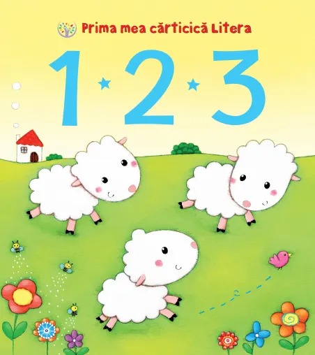 Coperta cărții Prima mea cărticică Litera. 1 2 3