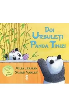 Coperta cărții Doi ursuleți panda timizi