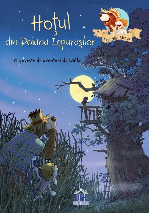 Coperta cărții Hoțul din poiana iepurașilor