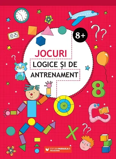 Coperta cărții Jocuri logice și de antrenament (7 ani +)