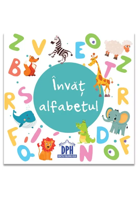 Coperta cărții Invat alfabetul - carti pliate