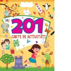 Coperta cărții 201 Carte de activitati 6+