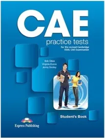 Coperta cărții Curs limba engleza, examen CAE Practice Tests. Manualul elevului cu digibook APP. (revizuit 2015)