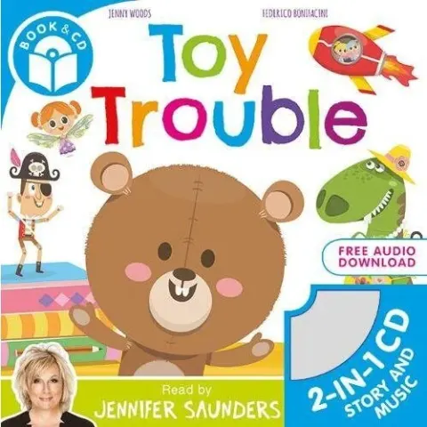 Coperta cărții Toy Trouble (Book & CD)