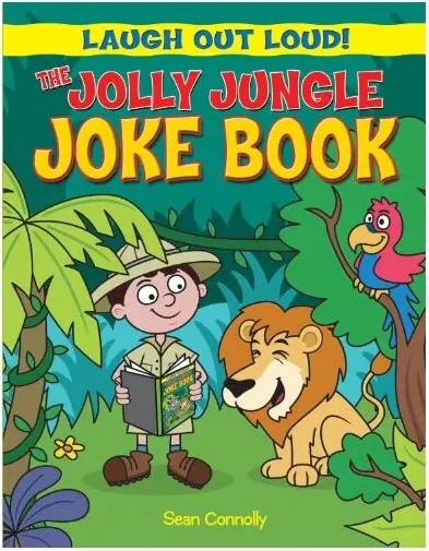 Coperta cărții The Jolly Jungle Joke Book